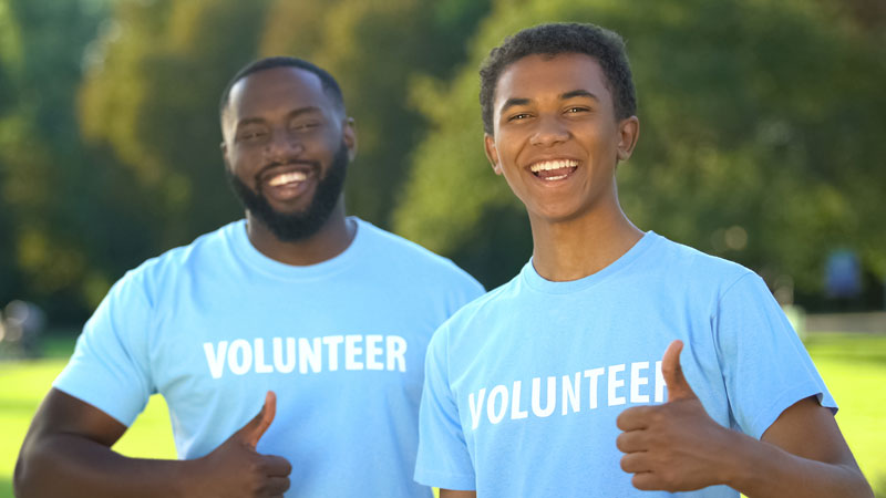 summer camp costs can also be reduced by volunteering 